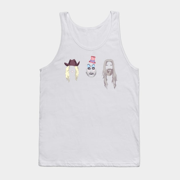 Devil's Minimalism Tank Top by LVBart